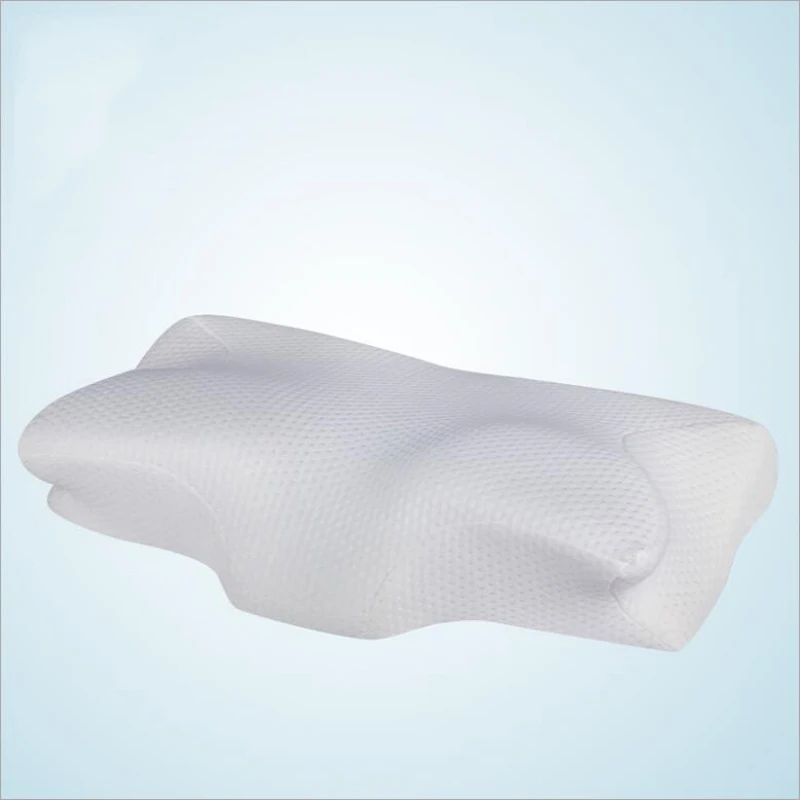 YRHCD New Style Slow Rebound Memory Cervical Pillow Horn shaped design Orthopedic Neck protection size in 60x30x13cm | Дом и сад