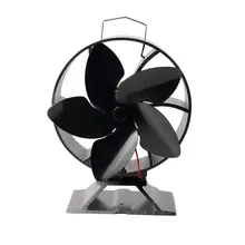 Вентилятор для камина Интеллектуальный энергосберегающий вентилятор для печи, работающий от тепловой энергии