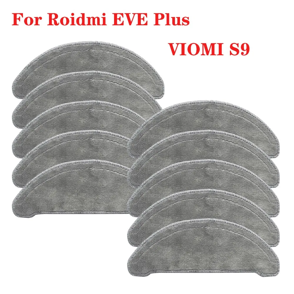 Pano Mop para Xiaomi Roidmi Eve Mais Robô Aspirador de pó Peças Reposição Mop Substituição Acessórios