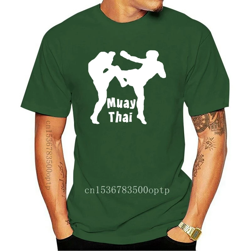 MUAY THAI MMA Kick Martial Art Fighting MENS T shirt E59 Funny Short