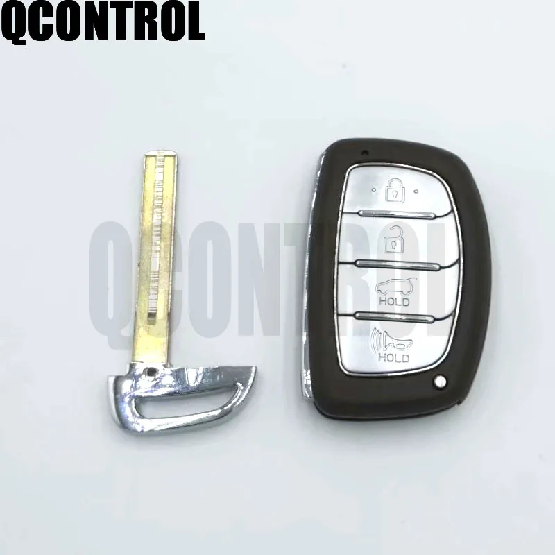 QCONTROL умный дистанционный ключ-брелок от машины 4 кнопки 433 МГц ID46 чип для hyundai IX35+ FCC ID: 95440-2S610/TUCSON