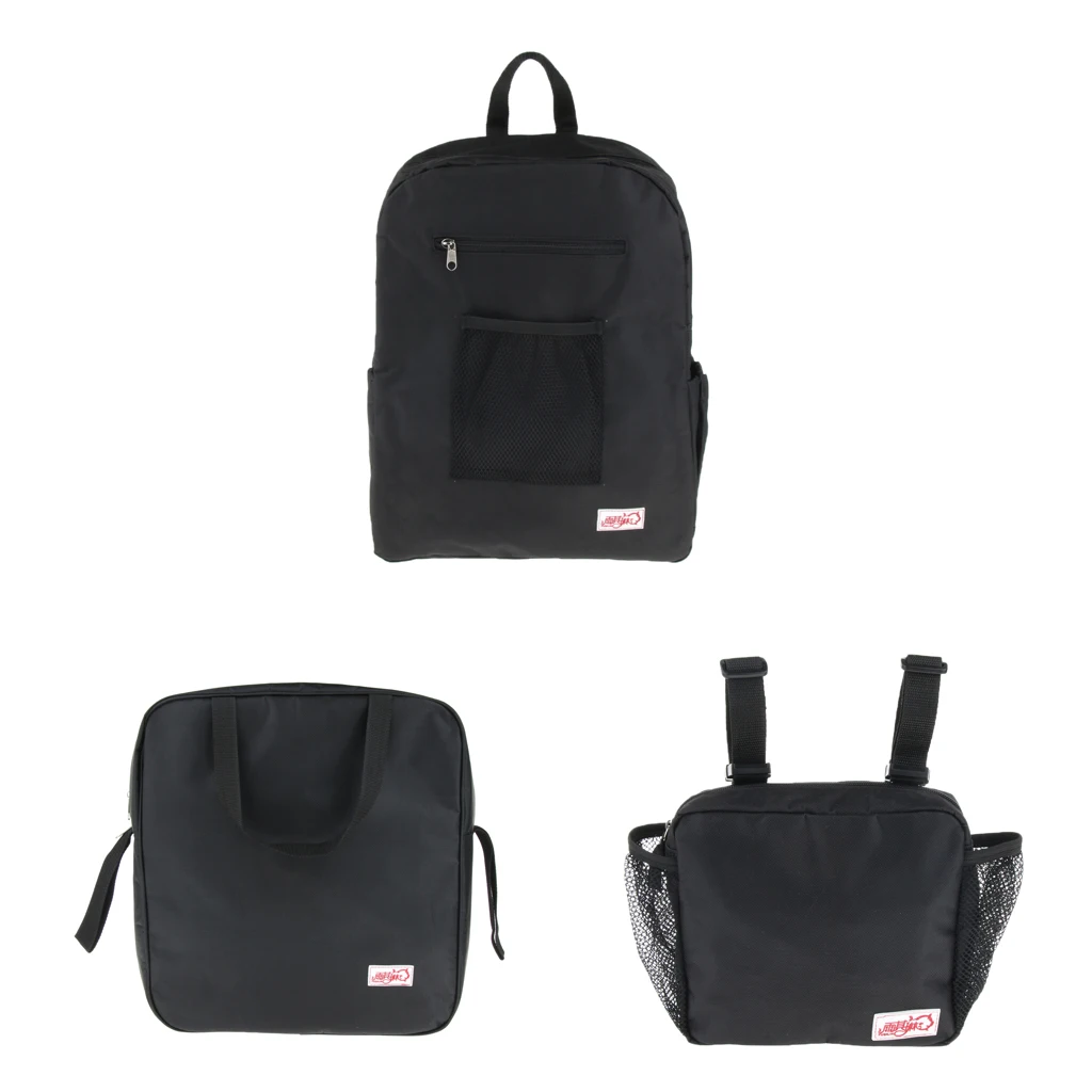 Durable Waterproof Patients Adults Wheelchair Pouch Storage Holder Bag Backpack