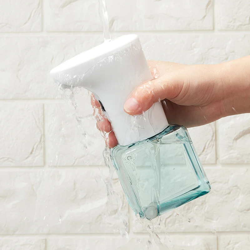 Lebath Auto Induction Foam Soap Dispenser Hand Washer Portable Soap Bottle AA Battery 250/450ML Capacity