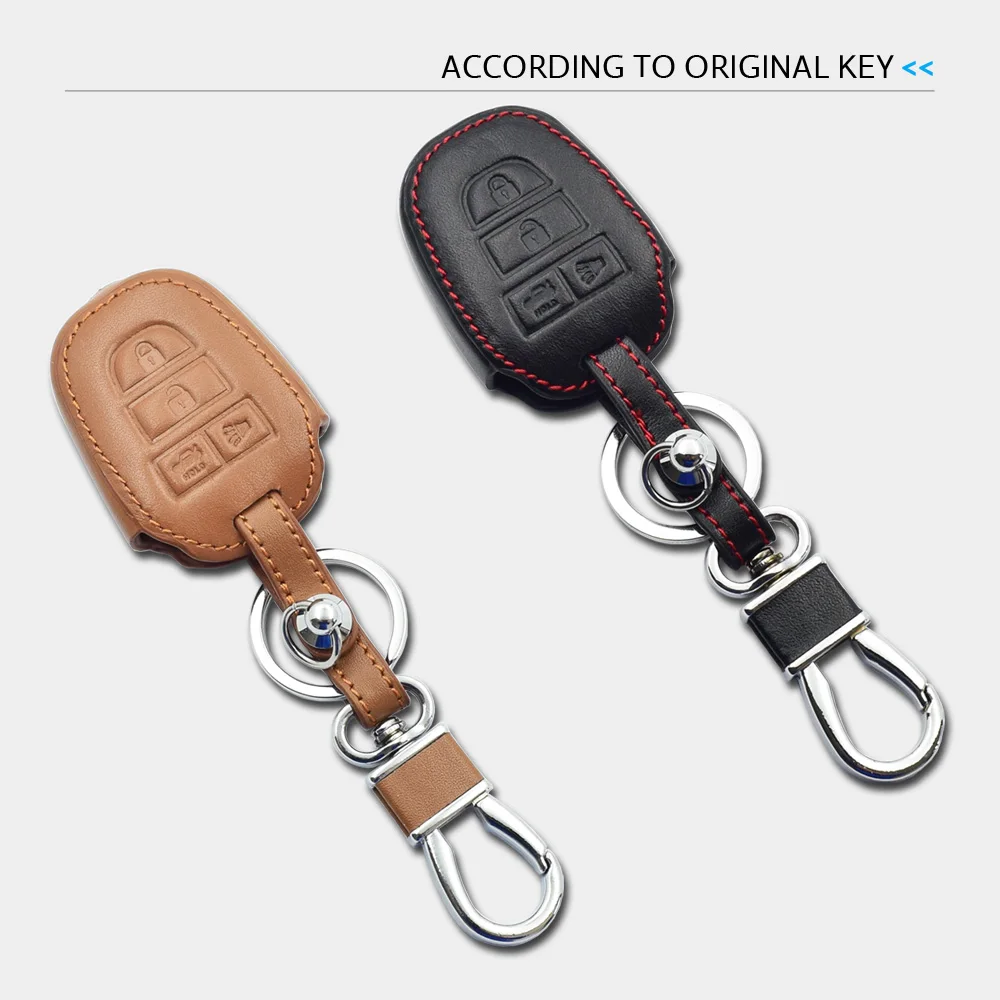 Чехол для автомобильного ключа ATOBABI кожаный чехол с дистанционным управлением