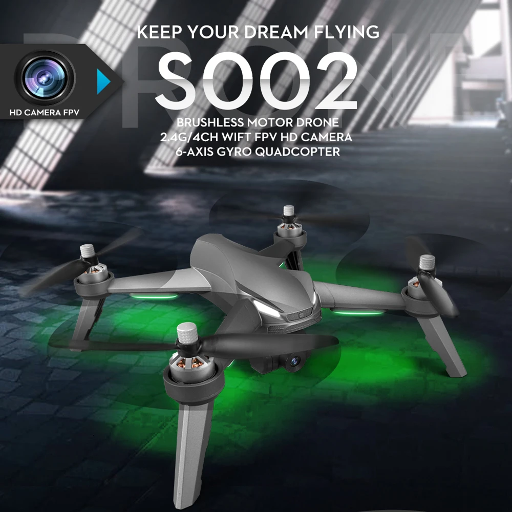 Радиоуправляемый Дрон, gps Квадрокоптер с WiFi FPV HD камерой, gps, режим следования за мной, бесщеточный Радиоуправляемый квадрокоптер, самолет без пилота, VS B5W, игрушка в подарок