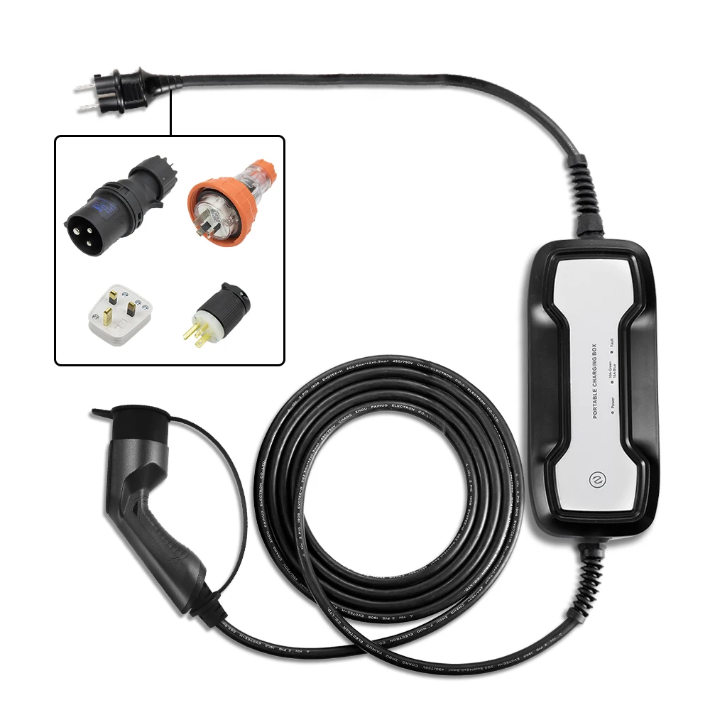 

10/16A Type 1 Level 2 Adjustable EV Charger