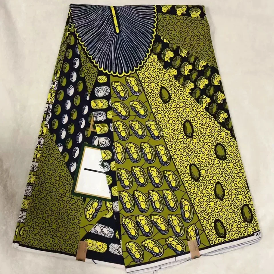 Mitex Печать Ткани Хлопчатобумажные для изготовления платьев юбки/африканские ткани Kitenge ткани африканская Pagne DF-396