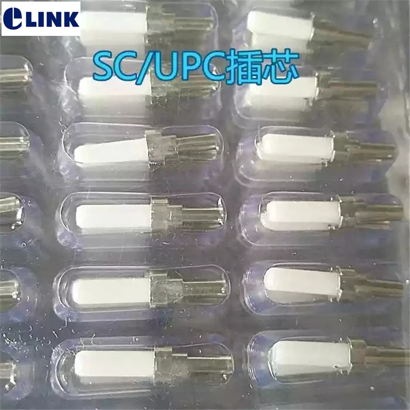 

100pcs SC/UPC SC/APC ceramic ferrule three circle CCTC with flange SM 1.0 connectivity with holder free shipping