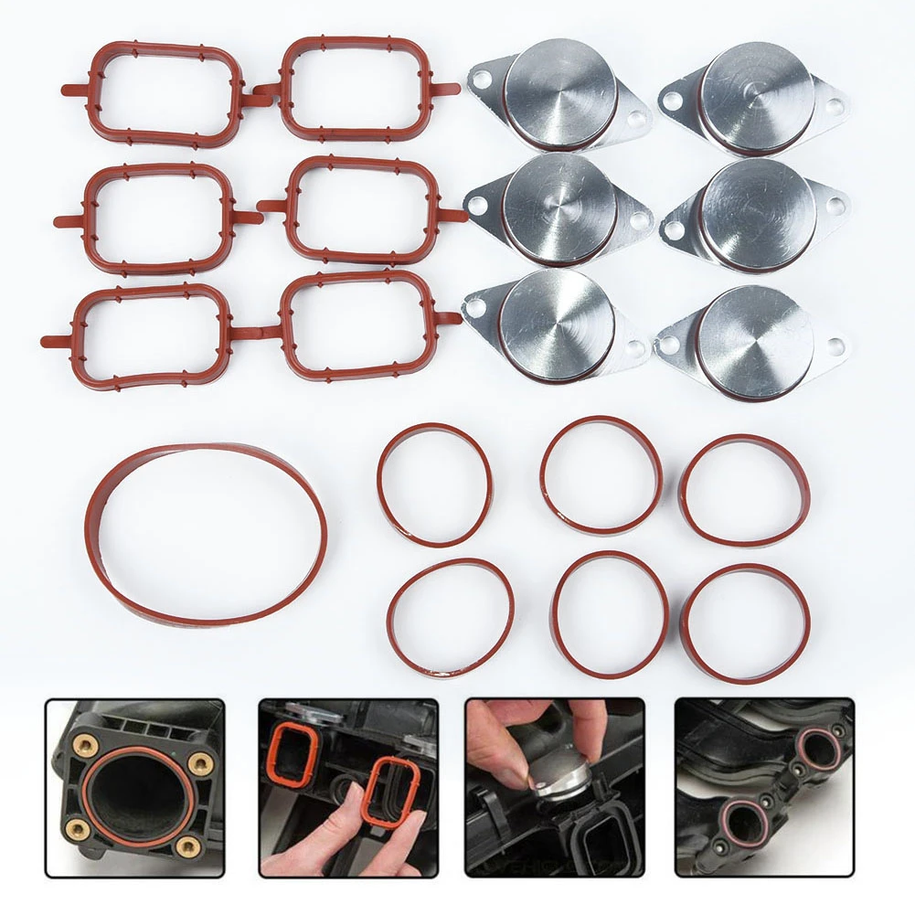 Butterfly valve swirl flap gaskets the bridges suction for bmw m57 Butterfly valve swirl flap gaskets the bridges suction for bmw m57