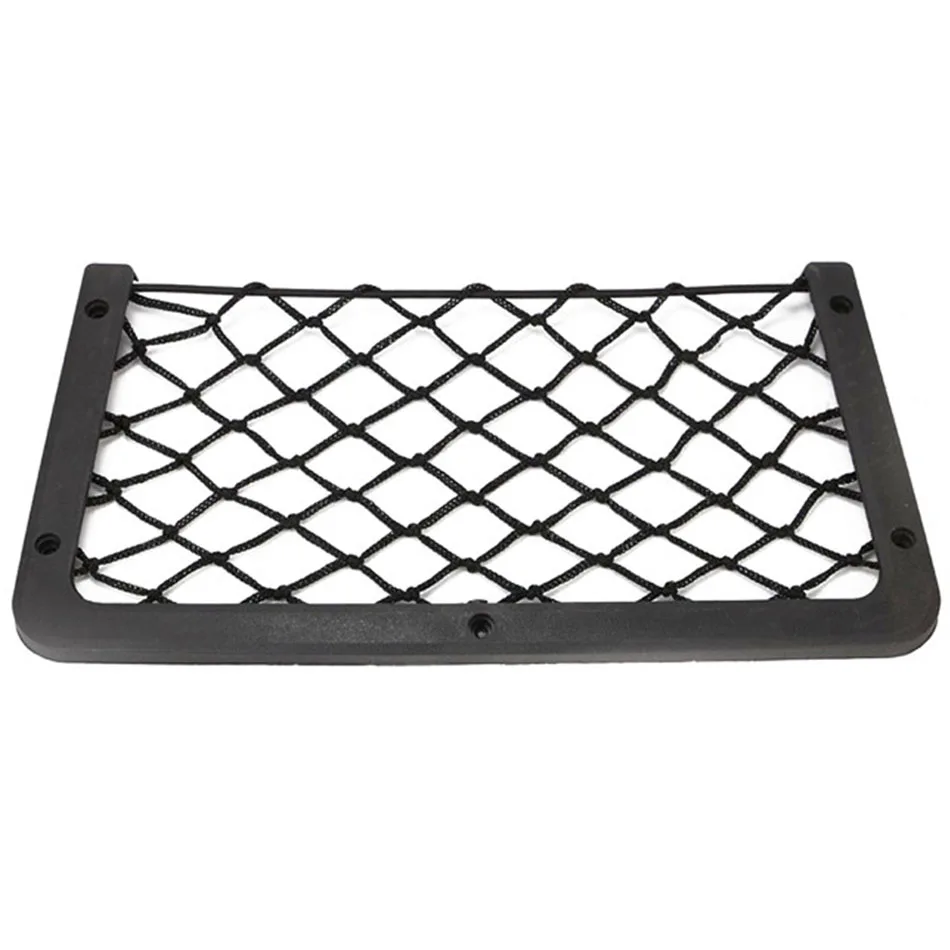 

Large Storage Net Elastic Mesh Rack Vehicle Chair Back Multi-functional Utensil String Bag for Car Caravan Motorhome Marine Boat
