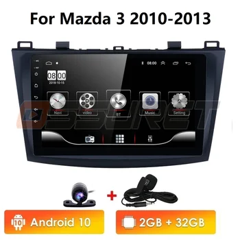 

2G 32G 2din Android10 Car Radio for Mazda 3 2004-2013 Wifi Auto Stereo Car GPS Navigation Stereo Multimedia Player USB