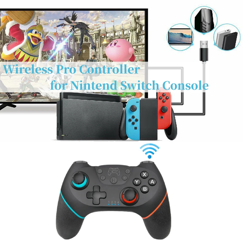 Беспроводной игровой контроллер для джойстика, bluetooth-геймпад ДЛЯ NS Switch, bluetooth-джойстик