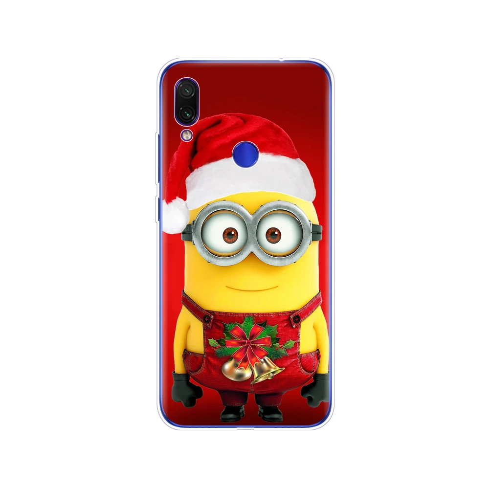 Чехол для Xiaomi Redmi Note 7 pro, силиконовый мягкий чехол из ТПУ для Xiaomi Redmi Note 7 copas, 6,3 дюймов, защитный чехол 360 - Цвет: 34527