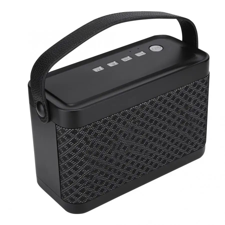 Беспроводной bluetooth-динамик Hands-free Звонки с двойным рогом стерео 4000 мАч батарея USB динамик