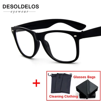 

2019 Retro fashion glasses frame men women retro vintage decorative frames with clear lenses round glass frame oculos de grau