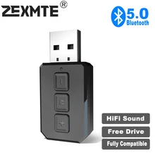 USB Bluetooth 5,0 Adapter Receiver Transmitter Wireless USB Bluetooth Dongle Mit Mic Für Auto PC Laptop TV Computer Headphon