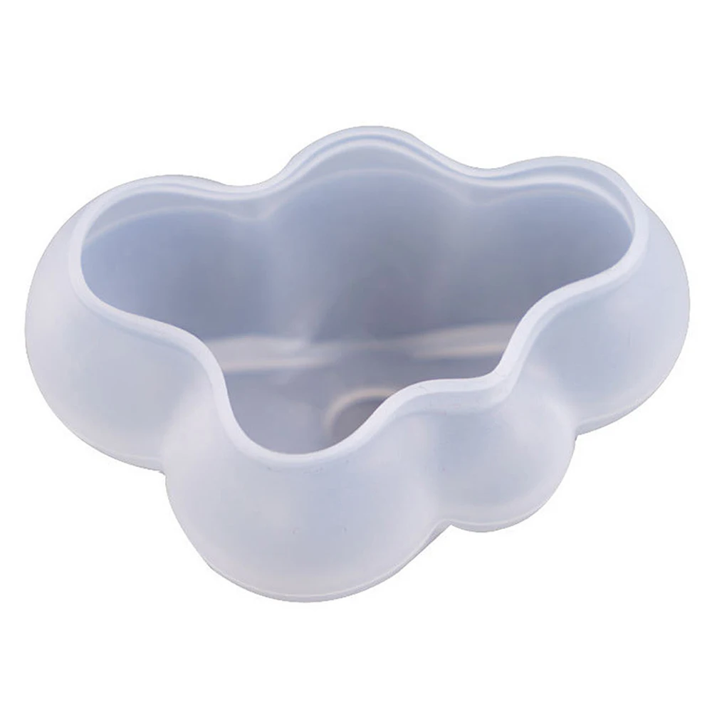 Description Picture 2 of itemClouds Shape Silicone Molds Jewelry Making Mold Handcraft Ornaments Making Tool Practical Diy Soap Mould Candle Mold