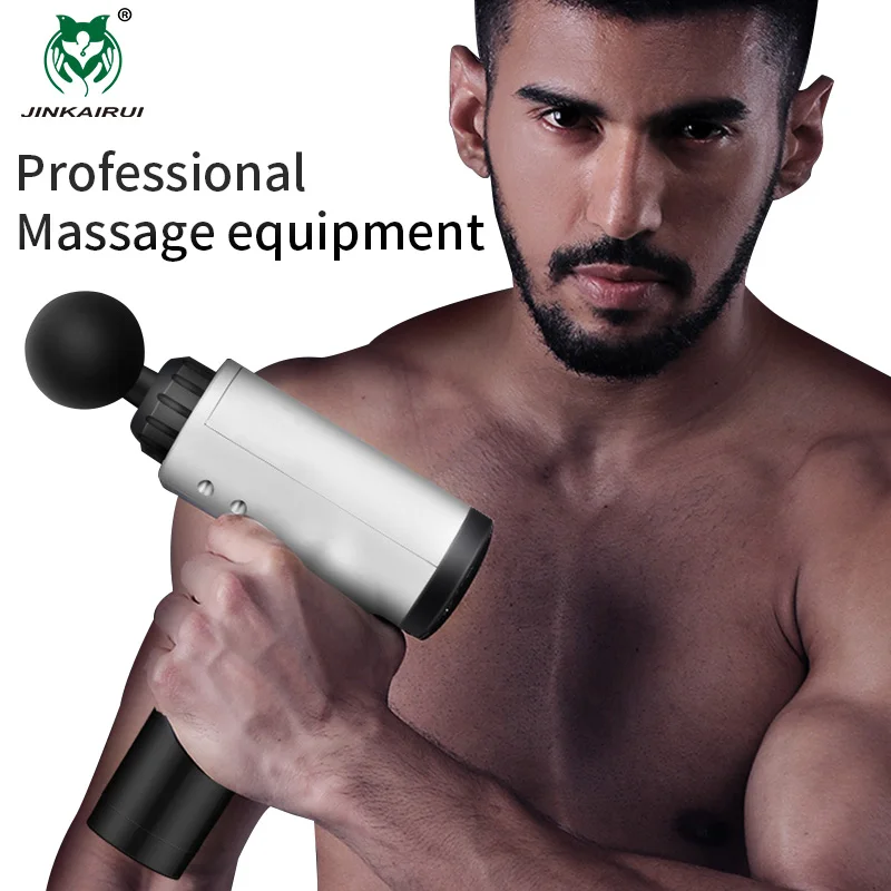 

Jinkairui massage gun hypervolt Percussion Deep Tissue Muscle Exercise Bosster Relief Pain After Training Body RelaxationMassage