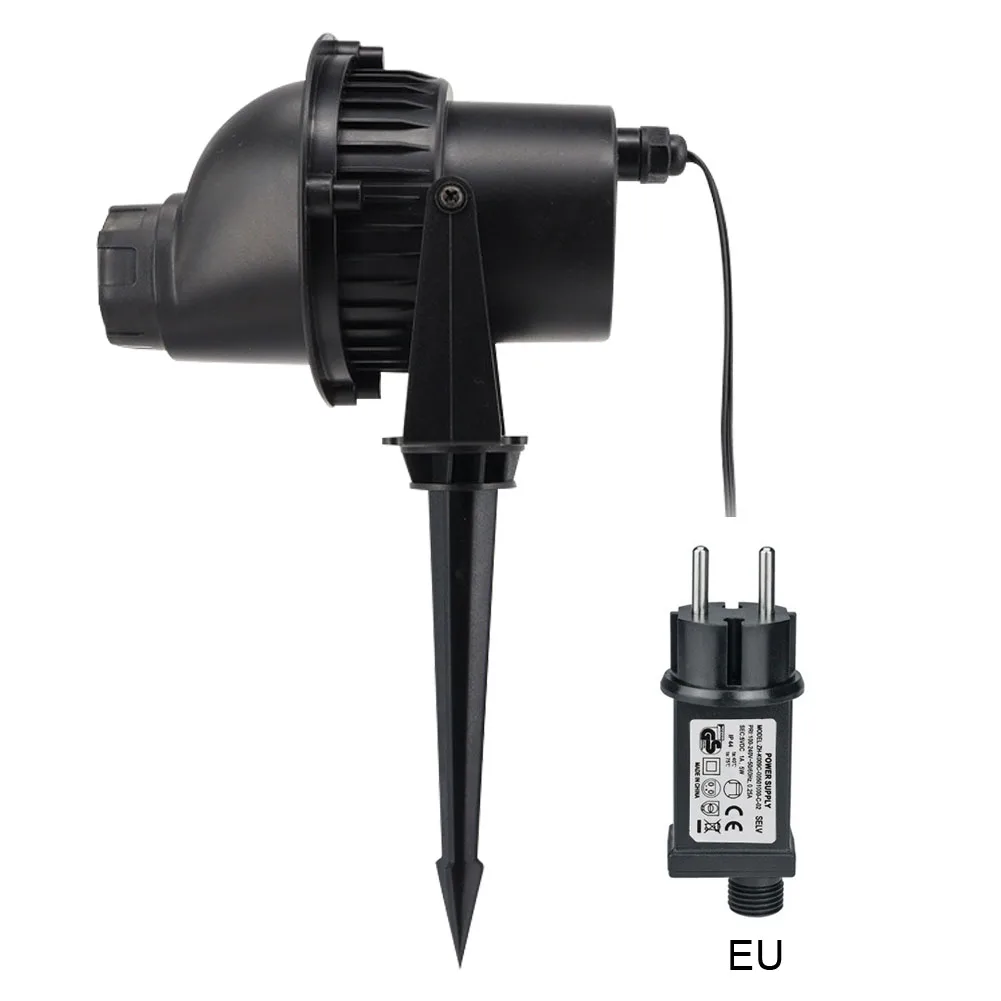 Projection Lamp LED 3D Decorative ABS Home Party Patio Effect Romantic With Remote Controller Christmas Garden Film Halloween