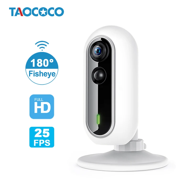 1080P Panoramic 180 degree Fisheye Camera Wireless Security WiFi CCTV Baby Monitor 2.0MP Night Vision IP | Безопасность и защита
