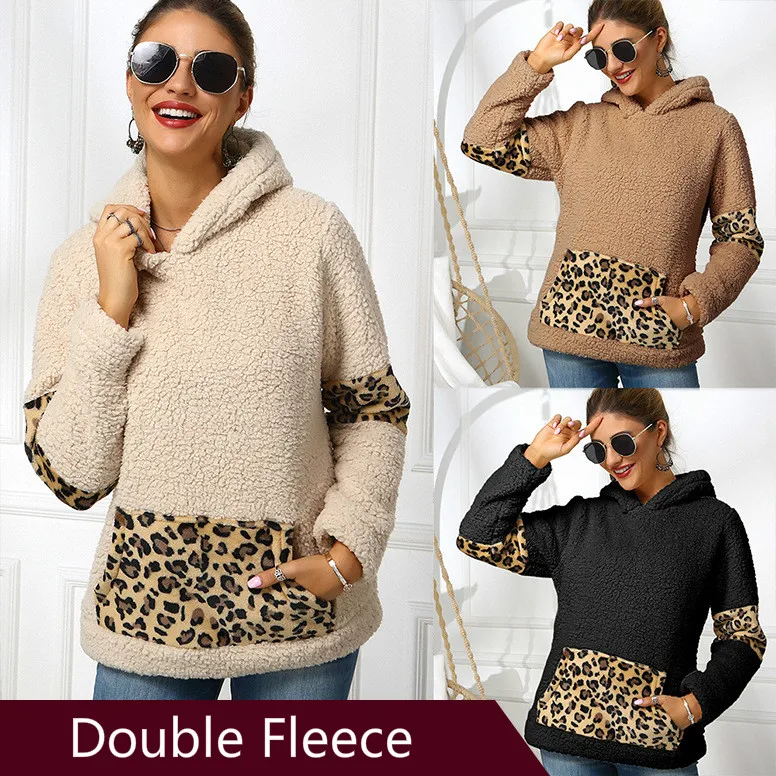 Повседневный зимний двойной флисовый Теплый Зимний пуловер для девочек с