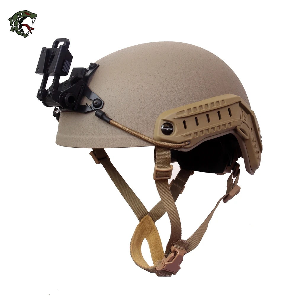 

T.S.N.KGEAR Military Enthusiasts High Cut Tactical Adjustive Helmet Standard Version With L4G30 NVG Mount