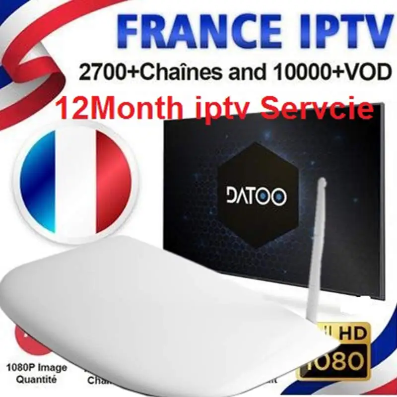 Datoo IP tv подписка на Android 8,1 Q1304 4K IP tv код 1 год IP tv Франция Бельгия голландский арабский Турция Алжир IP tv