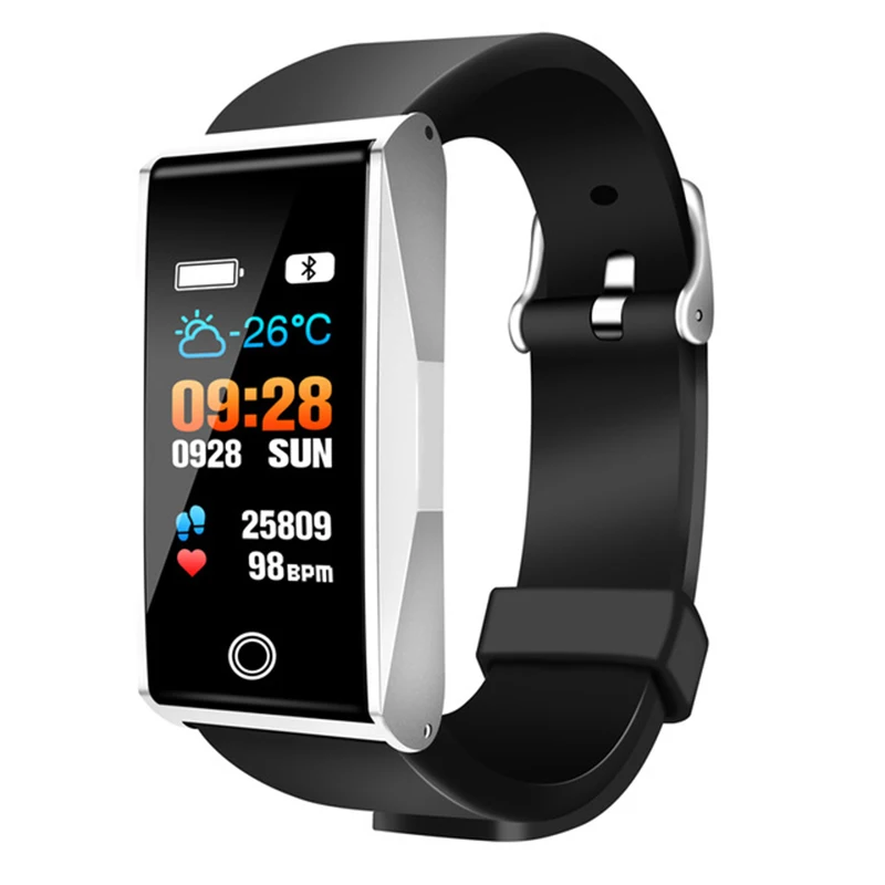 

ABKT-B2 Smart Wristband Watch Activity Tracker Watches Blood Pressure Health Pulsometer Sport Smartband Fitness Bracelet