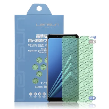 

LENSUN Self-Restore Full Screen Film For Samsung A8 2018 Screen Protector