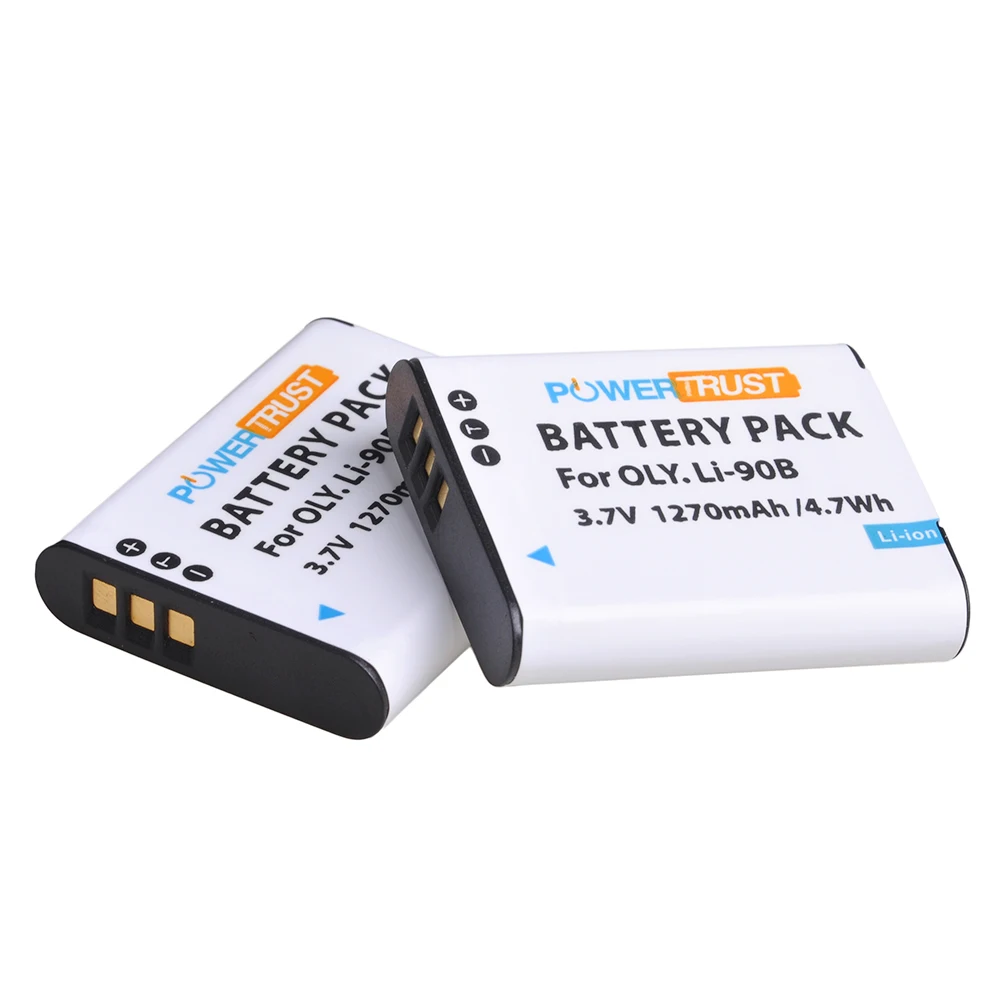 4x LI-90B LI 90B LI-92B Li90B Battery and Charger for Olympus Tough TG-6 TG-5 TG-Tracker SH-1 SH-2 SP-100 IHS Tough TG-1 TG-2