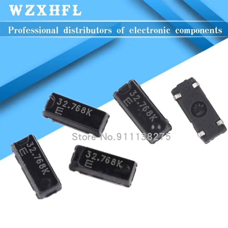10pcs SMD crystal 32.768K 4P 32768 12.5PF MC-306 MC306 3.8 * 8*2.5