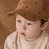 Cute Letter Printing Baby Hat Soft Cotton Kids Boy Adjustable Baseball Caps Boys Girls Hats Children Snapback Hip-Hop Sun Hat 2