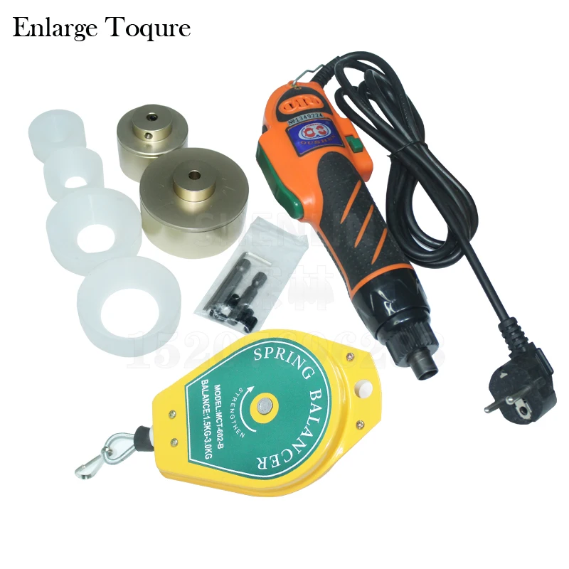 110V Handheld Electric Bottle Capping Machine for Screw Cap Screw Capper Cap Sealing Tool