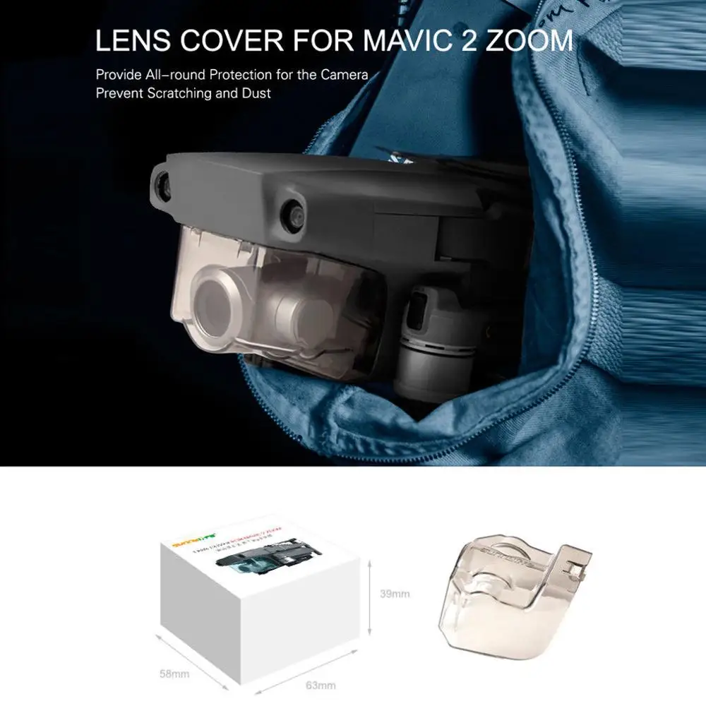 Карданный защитный чехол для камеры крышка объектива для DJI Mavic 2 Pro Zoom Gimbal Lock Guard 3D сенсор защита экрана Аксессуары для дрона