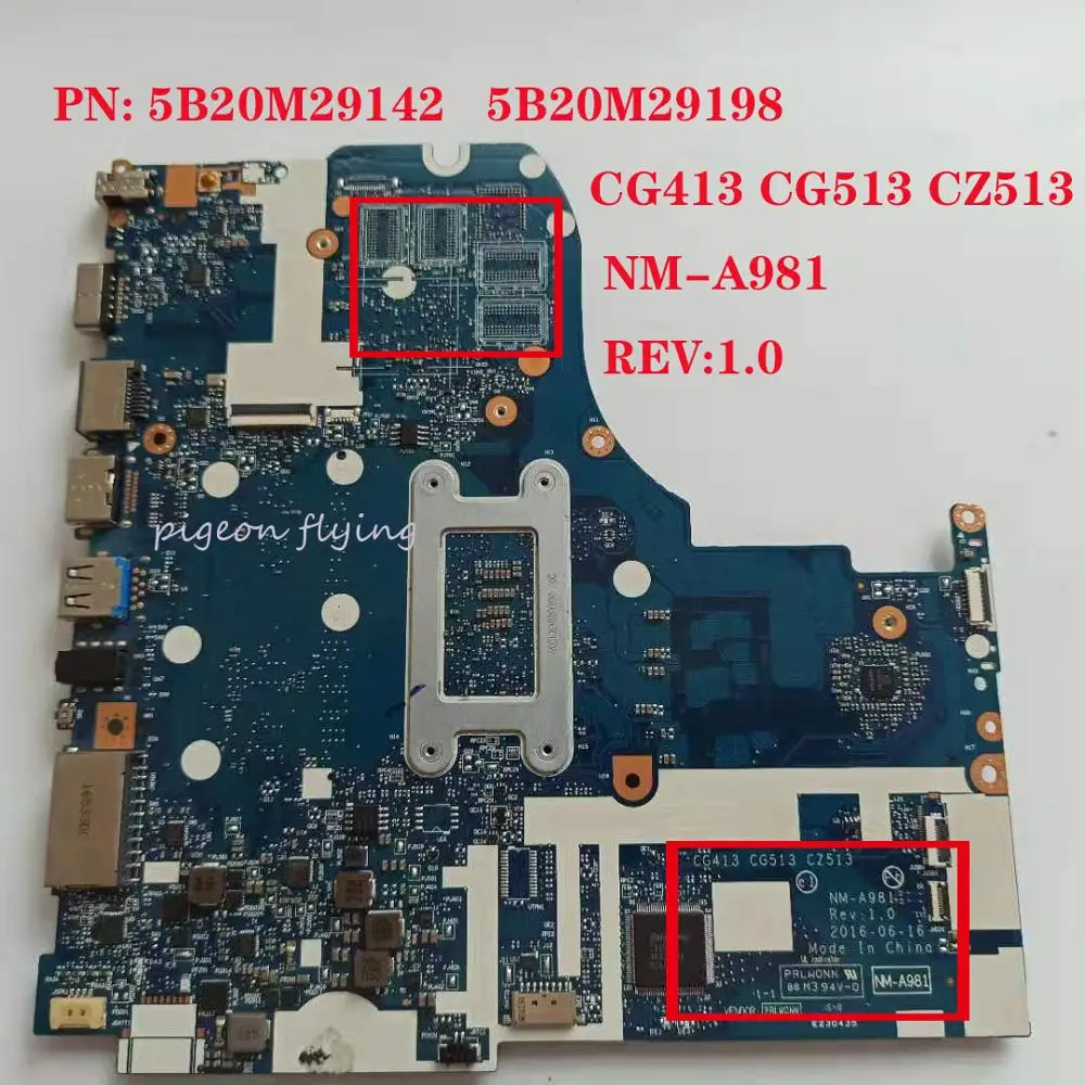 discounted  310-15IKB motherboard Mainboard forideapad laptop 80TV NM-A981 CPU:I5-7200U GPU:N16V RAM:4GB DDR4 P