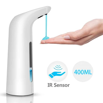 

400ML Infrared Induction Soap Dispenser Intelligent Sensor Touchless Auto Foam Hand Washing Home Office Bathroom Wash Automatic