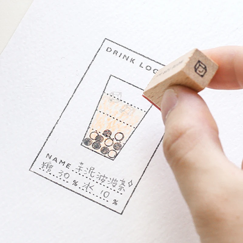 Винтажная многофункциональная форма штамп Неделя Месяц DIY деревянные резиновые штампы для stationery канцелярские принадлежности Скрапбукинг Стандартный штамп