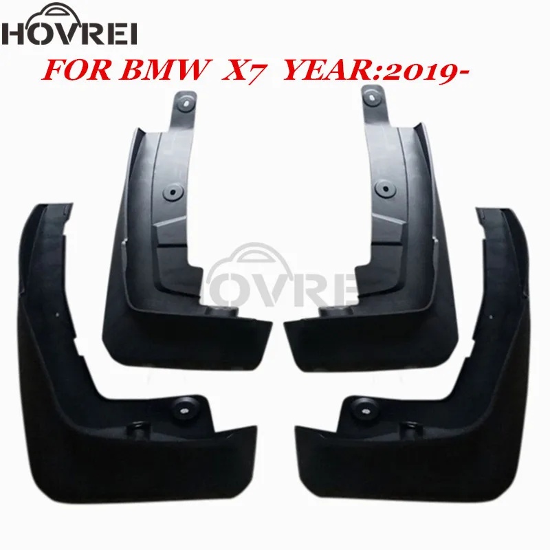 

set molded car mudguards For BMW X7 2019 2020 Mud Flaps Splash Guards Mudflaps Fender car styling