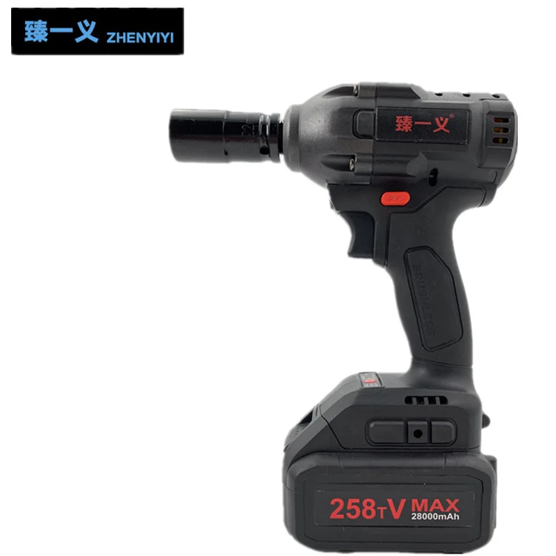 

Brushless Spanner Lithium Battery Charging Impact Spanner Scaffold Woodworking Auto Repair Charging Electric Spanner