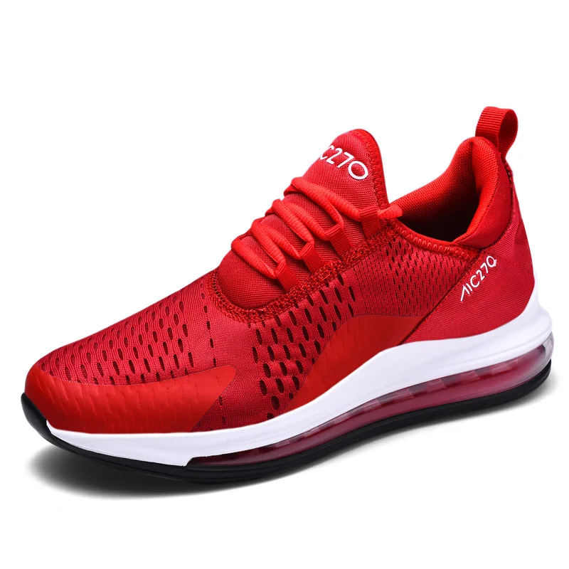 

Men's running shoes mesh breathable sneakers casual fashion atmospheric pad jogging shoes fitness training student shoes