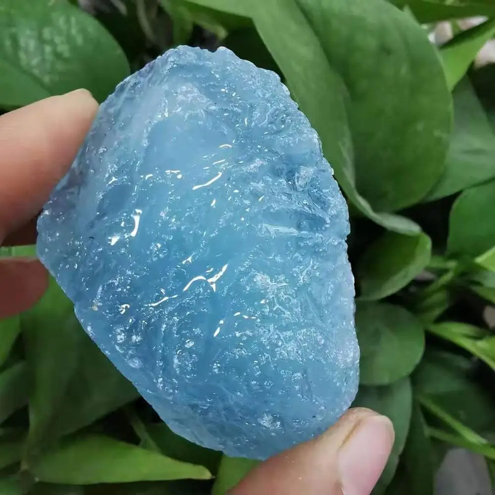 50-95g Natural Aquamarine Mineral Specime raw stone crystal reiki healing 3