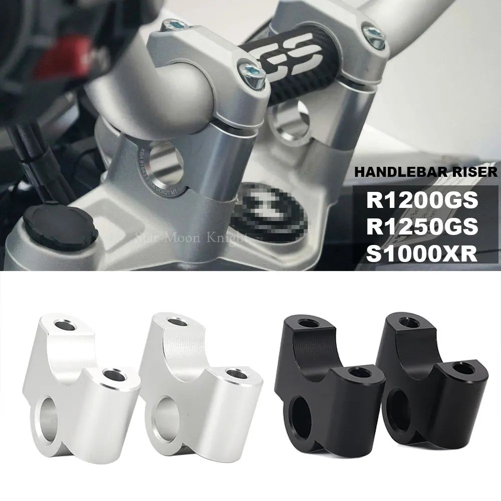 Elevador De Manillar Para BMW R1200GS LC/ADV (2013-2017) - Plateado