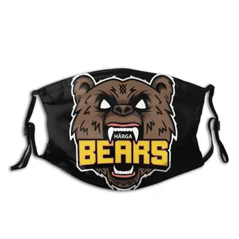 

Bears Non-Disposable Face Mask Midsommar Horror Anti Bacterial Dust Mask With Filters Protection Cover Respirator Mouth Muffle