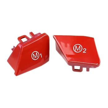 

Red Steering Wheel Switch Button M1 M2 Model Replace Cover for BMW F30 E90
