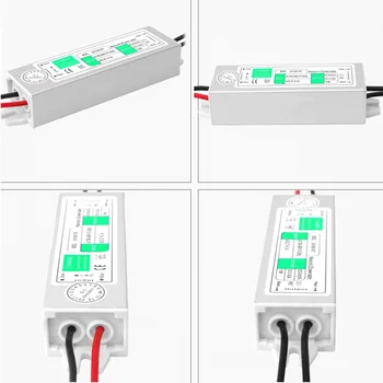 

Flame Retardant Downlight Adapter Pool Overload Protection Pond IP67 Waterproof Power Supply For LED Light Driver Transformer