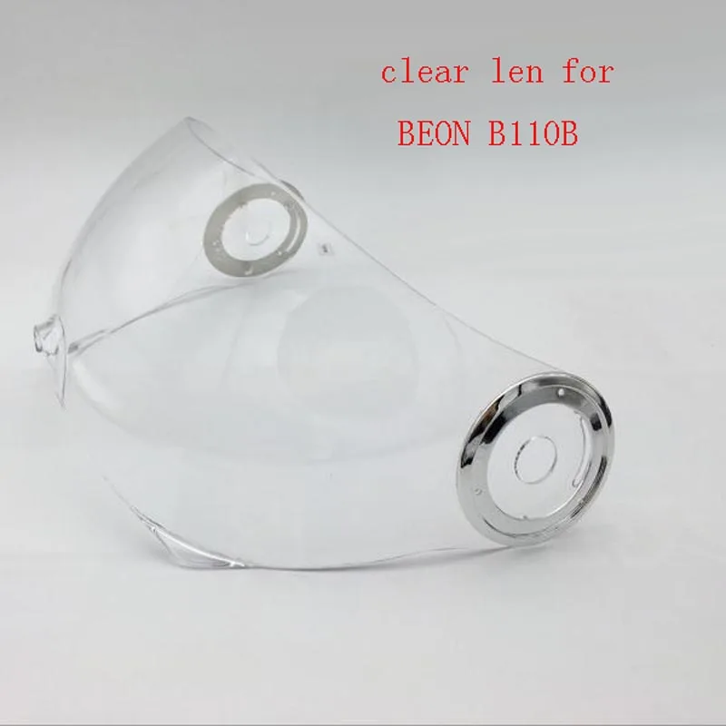 BEON B100 B110 B110A B110B B216 B500 B700 moto rcycle шлем Лен, прозрачный посеребренный черный moto rbike moto крест линза шлема - Цвет: B110B len
