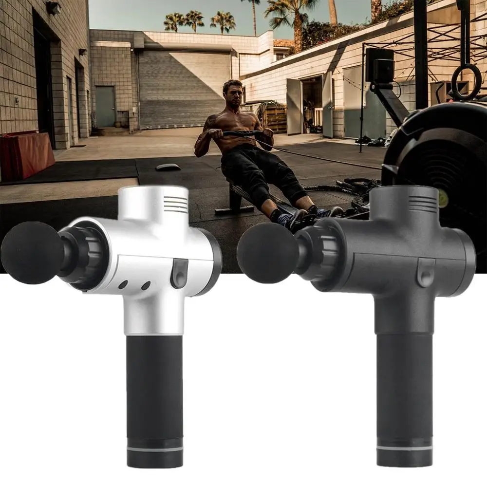

Tissue Massage Gun Muscle Massager Muscle Pain Management after Training Exercising Body Relaxation Slimming Shaping Pain Relief