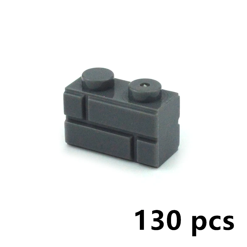 Military MOC Parts Building Blocks Thick Wall Classic Bricks City Accessories Sandbags Stairs Ladders DIY Fence 98283 15533 6020 7