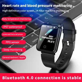 

V6T Waterproof Smart Bracelet Fitness Tracker Smart Watch 2020 Kids Watches Call Reminder Sports Smartwatch