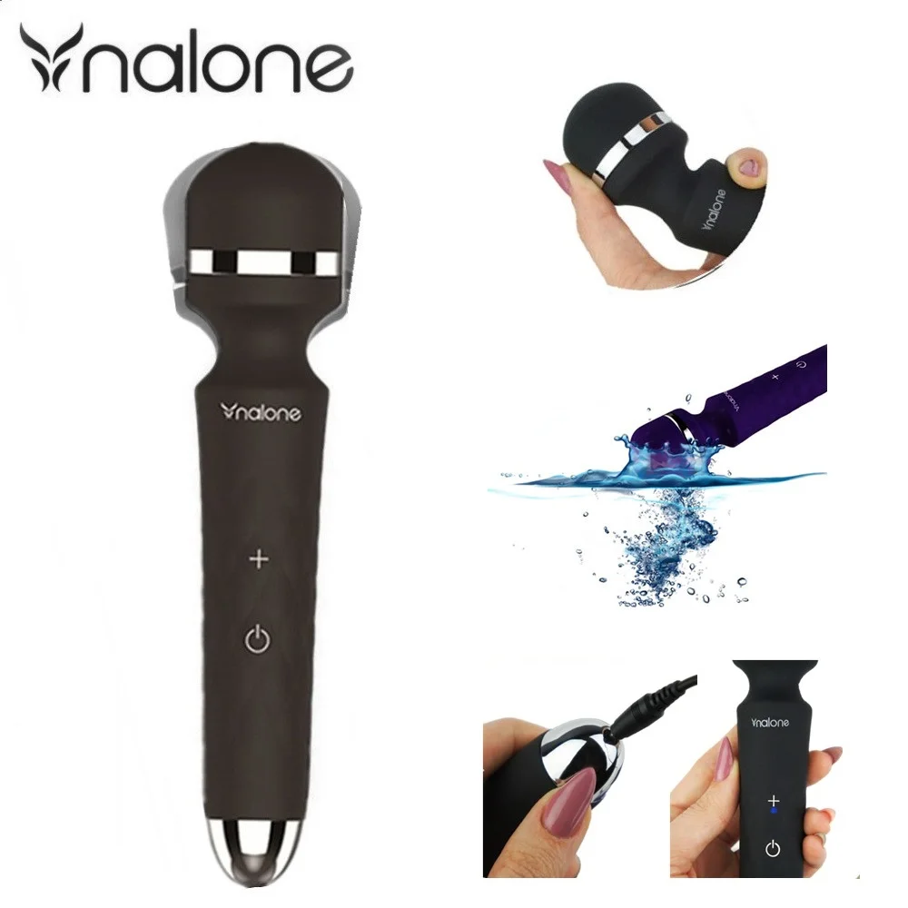 Poderosa Recarga USB Magic Wand AV Vibrador Massageador Clitóris Vibradores Estar Sexual Brinquedos Sexuais Eróticos para Mulheres Adulto Produto